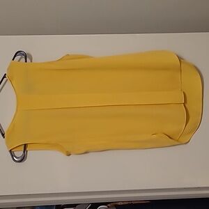 Sleevless Muster Color Blouse Size S